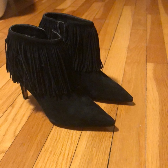 Women’s brand new Sam Edelman fringe ankle boots - Picture 1 of 9